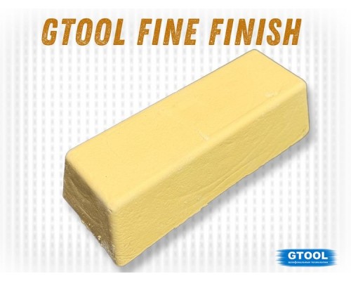 Паста полировальная GTOOL Fine Finish, суперфиниш, пластик, дерево+металл, 280±10 гр