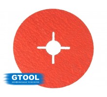 Фибровый круг GTOOL CER d180мм, зерно Р36