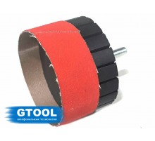Шлифовальная мини-гильза GTOOL XK, d75*30, зерно Р80