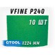 Шлифовальный лист  GTOOL GREEN 158х224мм, зерно VFine (Р240)