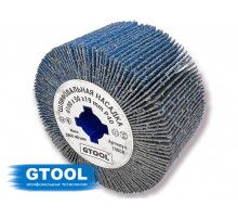 Шлифовальная насадка GTOOL 100x50x19мм, Р40