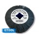 Шлифовальная насадка GTOOL 100x50x19мм, Р60