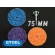Набор для очистки краски и ржавчины GTOOL, d75мм