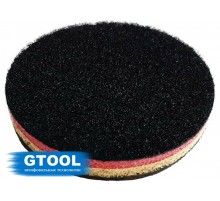 Мягкая подложка GTOOL 75мм, б/о, 8мм, липучка+крючок