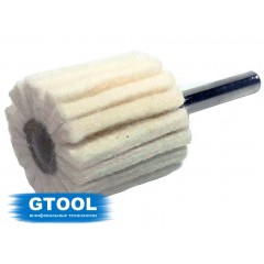 Головка войлочная GTOOL полировальная, форма A, 30*30*6