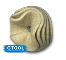 Головка полировальная войлочная наборная GTOOL d75x6мм