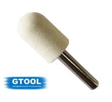 Головка войлочная GTOOL полировальная, форма B, диаметр 15мм