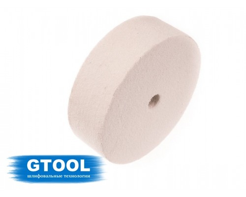 Круг войлочный GTOOL, d150мм, толщина 50мм, 0,4г/см3