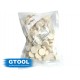 Набор кругов войлочных GTOOL d22/25*6мм, 0,4г/см3, уп-ка 100шт с зажимными оправками