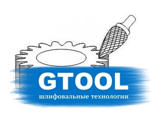 Борфреза GTOOL форма G парабола с заостренной головкой, диаметр головки 16мм