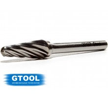 Борфреза по алюминию GTOOL, форма L 10*25*6*65