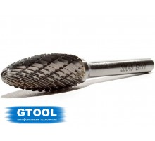 Борфреза GTOOL форма H язычок пламени, диаметр головки 12мм