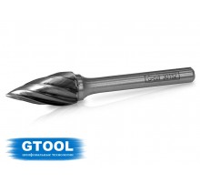 Борфреза по алюминию GTOOL, форма G 12*25*6*65